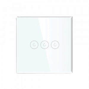 3-Gang Wireless Touch Switch Panel (No Neutral)